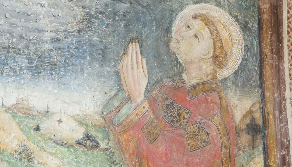 Chiesa di San Michele Arcangelo a Lisciano - Affresco