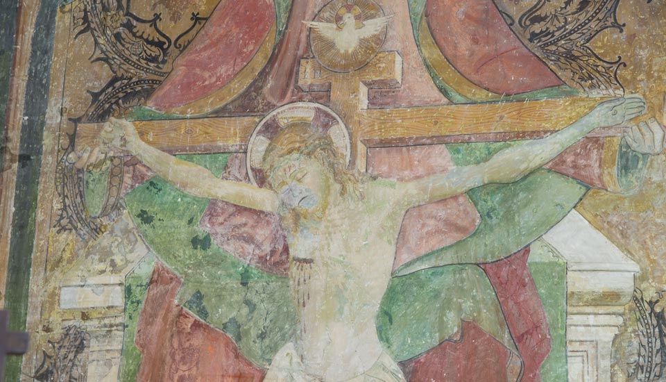 Chiesa di San Michele Arcangelo a Lisciano - Affresco