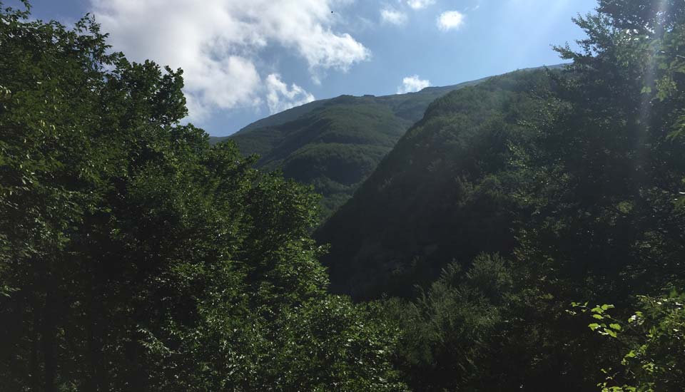 Monti della Laga - Cascate della Volpara